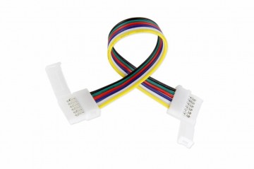 Click-Click connector kabel - RGB CCT - 6 aderig - 12mm