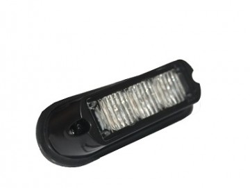 ORANJE bumper flitser - E keurmerk - R65 - 3 LED - synchronisatie