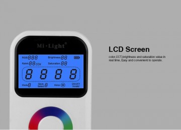 99-Zone Smart RGB/W CCT Remote Controller - FUT090 Mi-light 2.0