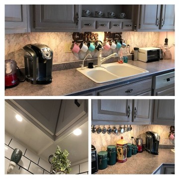 LED keuken kast verlichting - koud wit - 12v