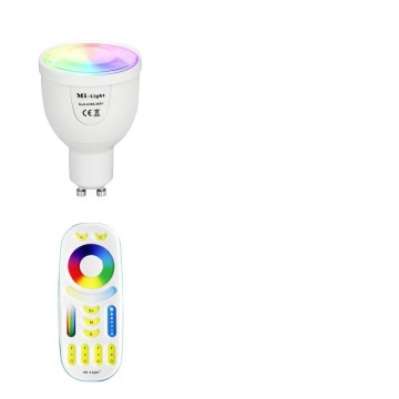 Beginners set - GU10 - 1 wifi lamp - Kleur + DUAL WHITE