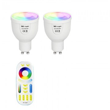 Beginners set - GU10 - 2 wifi lampen