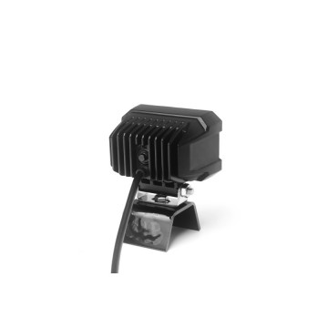 LED werklamp + waarschuwingslicht - Wit / amber - R10 / R65 / R149 - 12 / 24V 