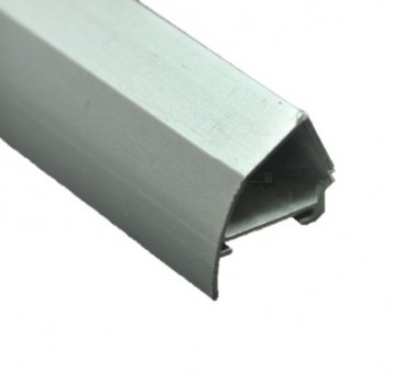 1 meter - 14mm hoek - LED Profiel- aluminium