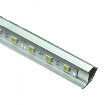1 meter - 14mm hoek - LED Profiel- aluminium