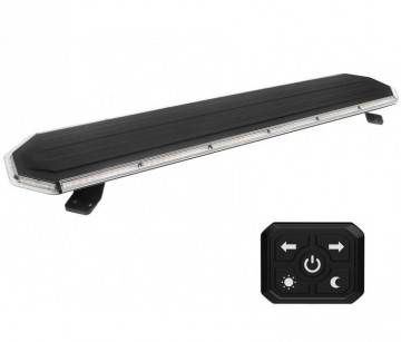 LED zwaaibalk - 122cm - ECE R65 R10 - Amber - Inclusief controller