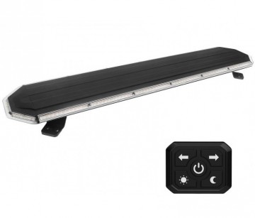 LED zwaaibalk - 107cm - ECE R65 R10 - Amber - Inclusief controller