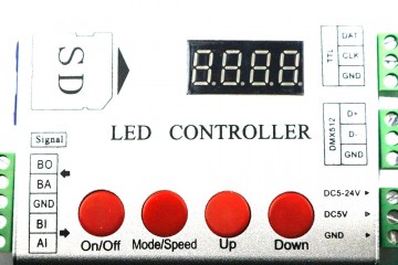 Digital LED Strip Controller + Editing Software - SD Card