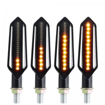 Dynamische motor richtingaanwijzers - 24 LEDs - 2 stuks