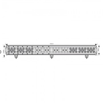 LED bar - 180W - Camouflagekleur - 70.6cm