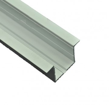 1 meter - 35mm inbouw XL- LED Profiel- aluminium
