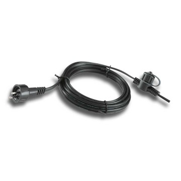 3x LED wand spot - 78mm - 4 Watt - Zwart - complete set