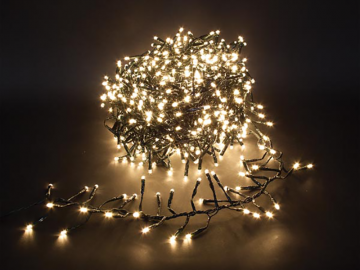 Kerst LED lichtslinger - Warm wit - 24 meter - 2040 LEDs