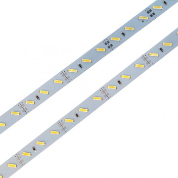 1 meter - extra helder warm wit - rigide led Strip - 12 volt - 7020SMD - dimbaar