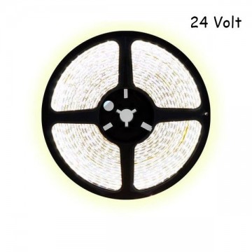 5 meter koud wit led strip - 512Leds/m - 24V - COB