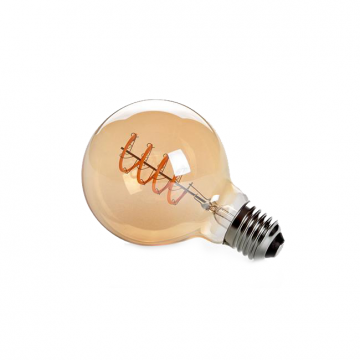 E27 filament lamp - Dimbaar - Extra warm wit - 250 Lumen - 4W - G80