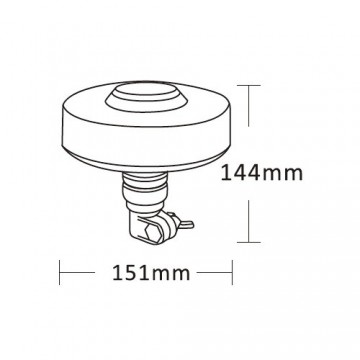Lampa blyskowa led ufo2 flex r10 r651 0