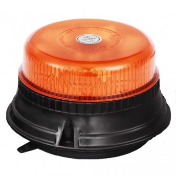 LED Beacon / Dakflitser - 8 LED - R10 / R65 - Oranje - Roterende leds