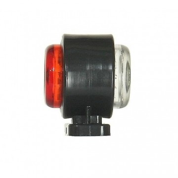 Zijmarkeringslicht - 12/30V - Rood wit - L1162-1 klein