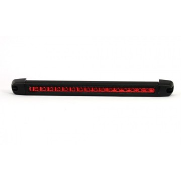 LED remlicht - 33cm - 16 LEDs - Rood - 24V