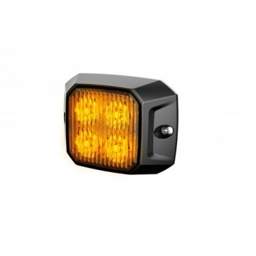 ORANJE bumper flitser - 4 LED - 10W - R10/R65