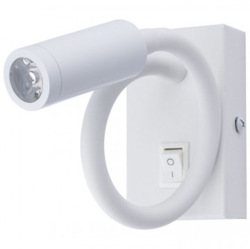 LED leeslamp - 3W - 150 Lumen - Wit