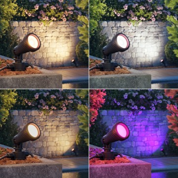 230V grondspot - GU10 fitting - 15 Watt - 390mm - Draaibaar