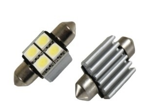 CANBUS 31mm 4 LED dome auto interieur lamp C5W