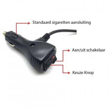 90cm LED bar flitser - ORANJE - R65 R10 - zwaailicht met schakelaar