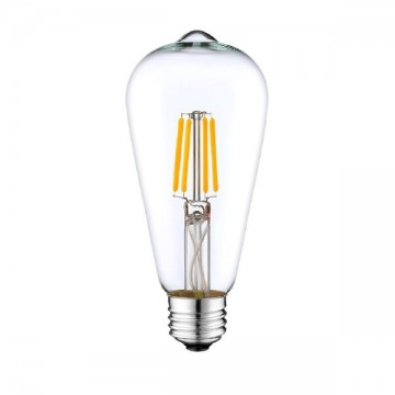 LED Filament E27 - 4 Watt - Dimbaar - 400 lumen - ST64