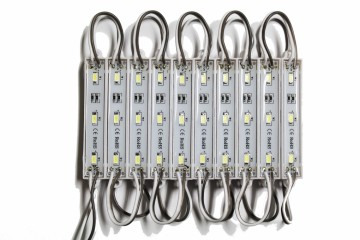 LED Module 3-LED Koud Wit EXTRA FEL 5630 LED's - dimbaar - IP65