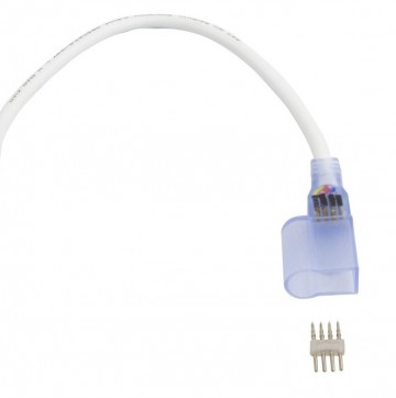 Led neon flex connector cable