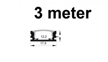 3 meter - 7mm slim - LED Profiel - aluminium