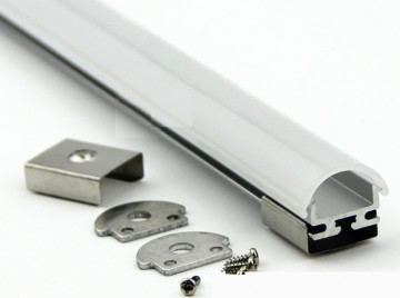 1 meter - bold - LED profiel - aluminium