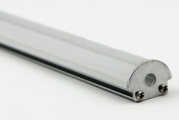 1 meter - bold - LED profiel - aluminium