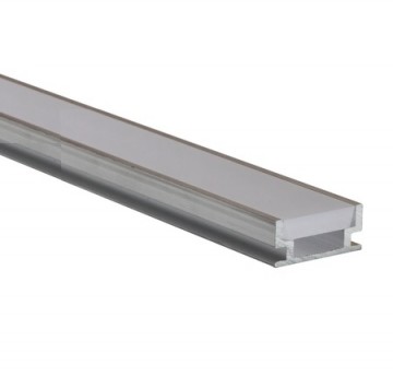 1 meter - vloer / beloopbaar - LED profiel - aluminium