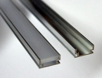 2 meter - vloer / beloopbaar - LED profiel - aluminium