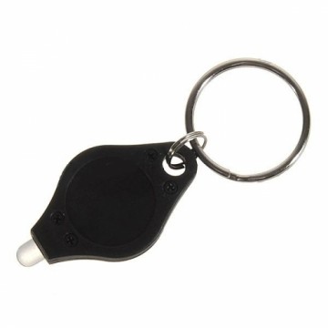 Sleutelhanger Zaklampje Zwart