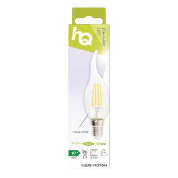 Led vintage filament e14   kaars   48 w   470 lm   2700k 4