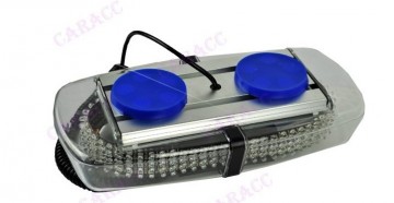 ORANJE/WIT dak zwaailicht 240 LED - magneet bevestiging