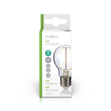 ED Filament Lamp - E27 - 4.6 Watt - Warm wit - 470 Lumen
