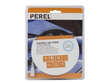 3 meter LED strip - Koud wit - Complete set - Inkortbaar