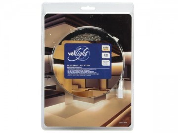 5 meter IP61 LED strip - Warm wit - Complete set - Inkortbaar