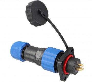 Male  chassis square 6