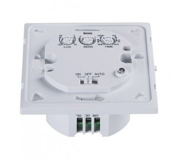 Microwave movement sensor - 180 graden - wand inbouw