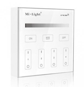 4-Zone Brightness Dimming Smart Panel Remote Controller - B1 Mi-light 2.0