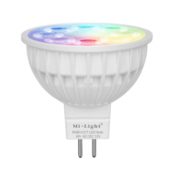 Mi light Wifi lamp - MR16 - Kleur + Warm/ koud wit