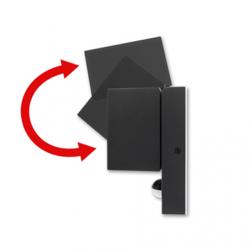 LED kantelbare buiten armatuur - bewegingssensor - GU10 fitting - 35W