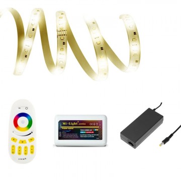 Beginners set - slimme ledstrip - WARM WIT