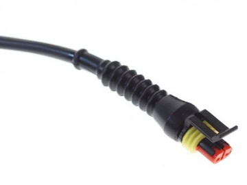 IP67 connector set - 20cm kabel - 12 tot 24 Volt - 2 pin superseal